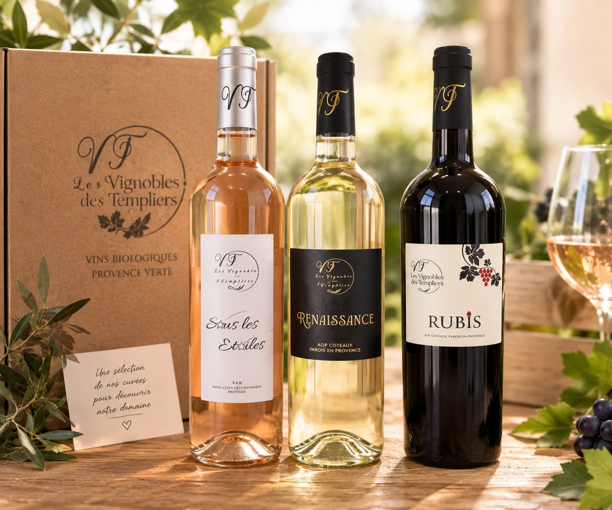 Coffret decouverte 3 bouteilles